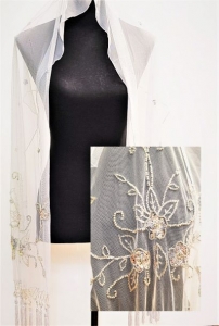 Beaded Shawl 6307-B